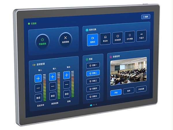 东微TENDZONE 网络PoE嵌墙触控屏 TZOL-TP-002