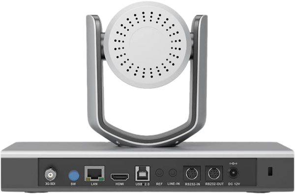 4K高清云台摄像机 HCAM-202-4K（12倍光学变焦）后面板图示