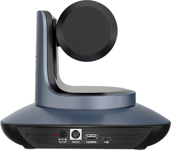 高清云台摄像机 HCAM-200-2K（12倍光学变焦）后面板图示