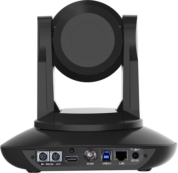 高清云台摄像机 HCAM-500-2K（35倍光学变焦）后面板图示