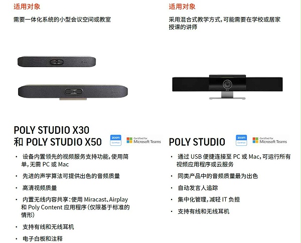 5-1、精诚天路面向教育的宝利通poly博诣解决方案-会议室视频系统