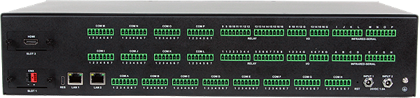 环境控制接口机CC-200背板图