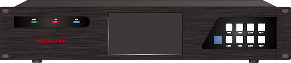 环境控制接口机CC-200前面板