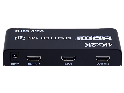 东微TENDZONE 1进2出HDMI分配器TZOL-VD202