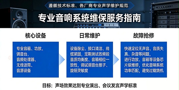 报告厅演艺厅音响系统维保