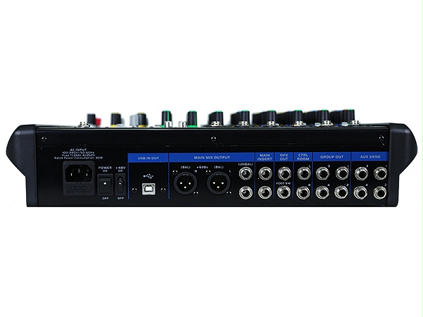 东微TENDZONE 12路四编组专业调音台 AMT12FX