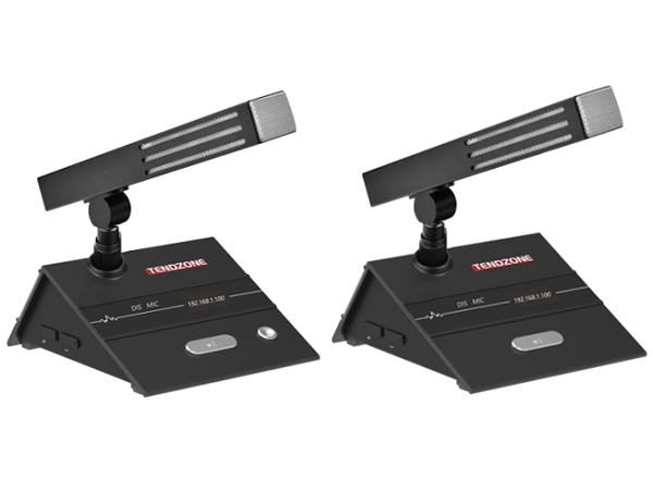 东微TENDZONE 讨论+表决全数字桌面式会议单元（短杆话筒）AMH-N72C/AMH-N72D