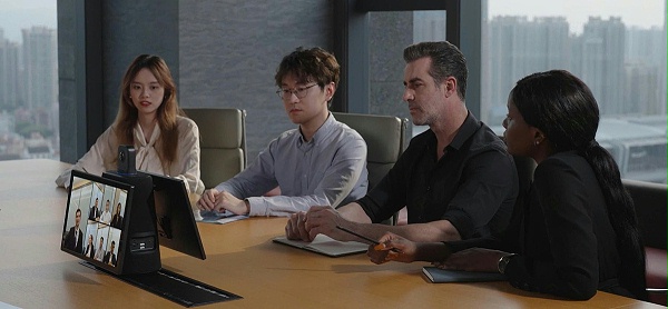 Kandao Meeting Ultra AI双屏360°视频会议一体机的视频会议方案