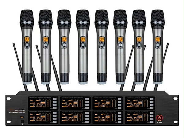 TENDZONE 八通道无线手持话筒 TZOL-WM-108H8
