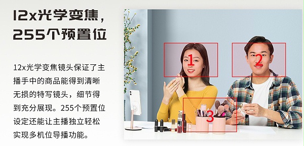 4、维海德V73US-I-12x光学变焦255个预置位