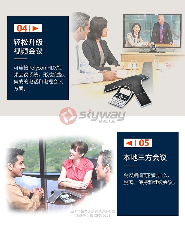 4-1 宝利通 polycom SoundStation IP 7000 话机 产品特点