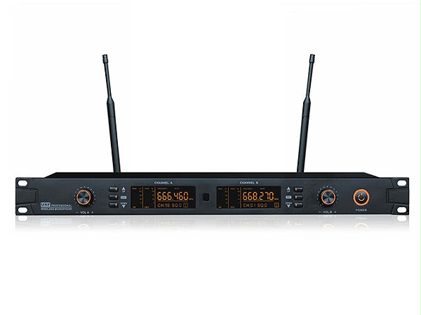 东微TENDZONE 双通道无线手持话筒 DR-502E