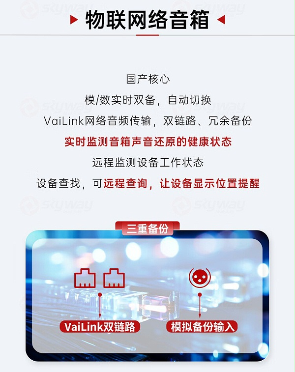 10、物联网络音箱-东微 TENDZONE 双通道输入VaiLink适配器 TZOL-DCS-A20；双通道输出VaiLink适配器