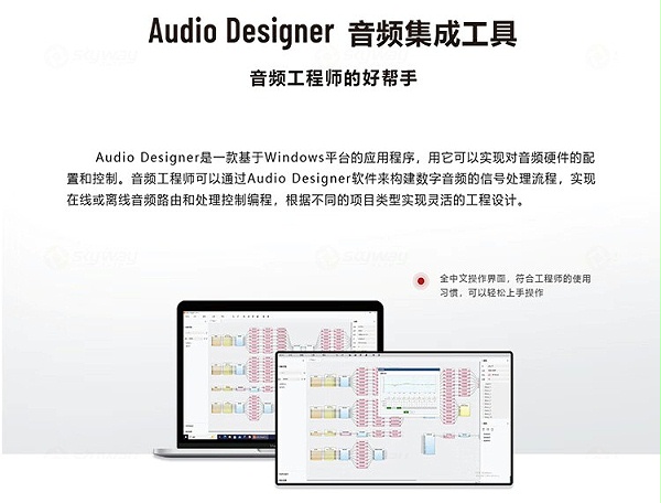 3、AudioDesigner 音视频集成工具，音频工程好帮手-东微TENDZONE 开放式AI音频处理平台 M-7216 