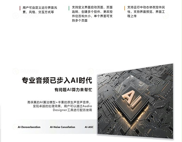 4、专业音频已步入AI时代-东微TENDZONE 开放式AI音频处理平台 M-7216 