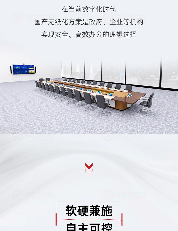 2、国产无纸化方案-东微TENDZONE 无纸化智能会议系统终端处理器（含软件）PMS-6301