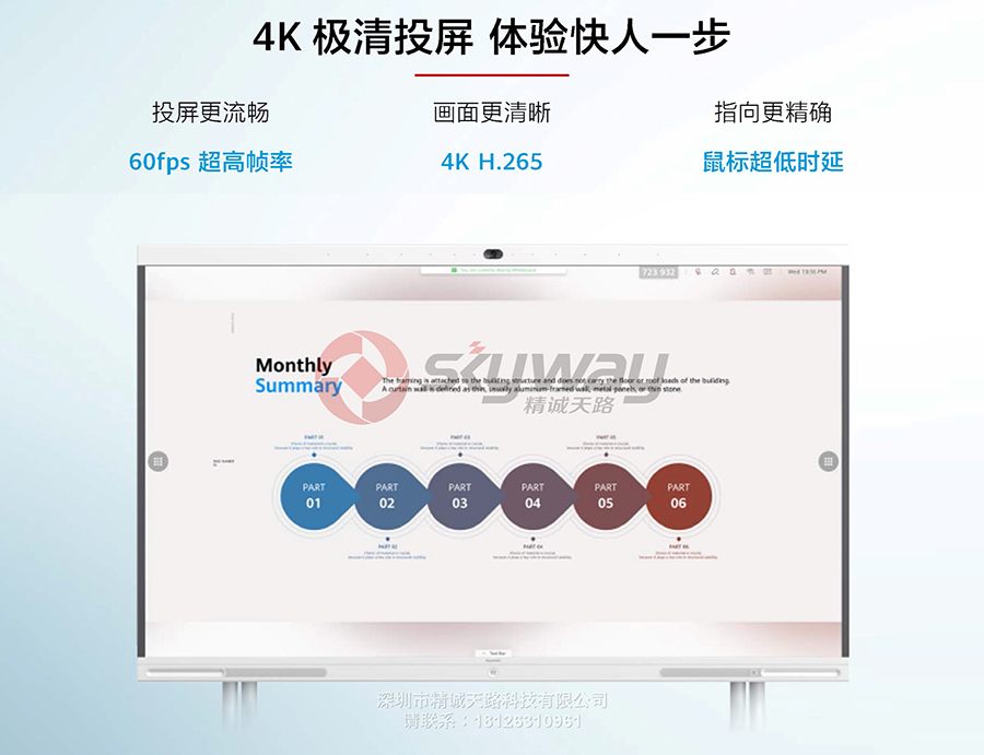 4、华为 IdeaHub 系列-4K极清投屏