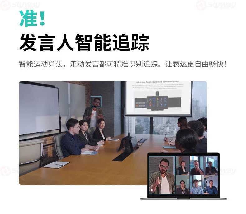 11、发言人智能追踪-看到视频会议Kandao Meeting Ultra