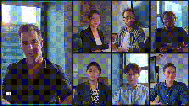 21、演讲者视图-看到视频会议Kandao Meeting Ultra
