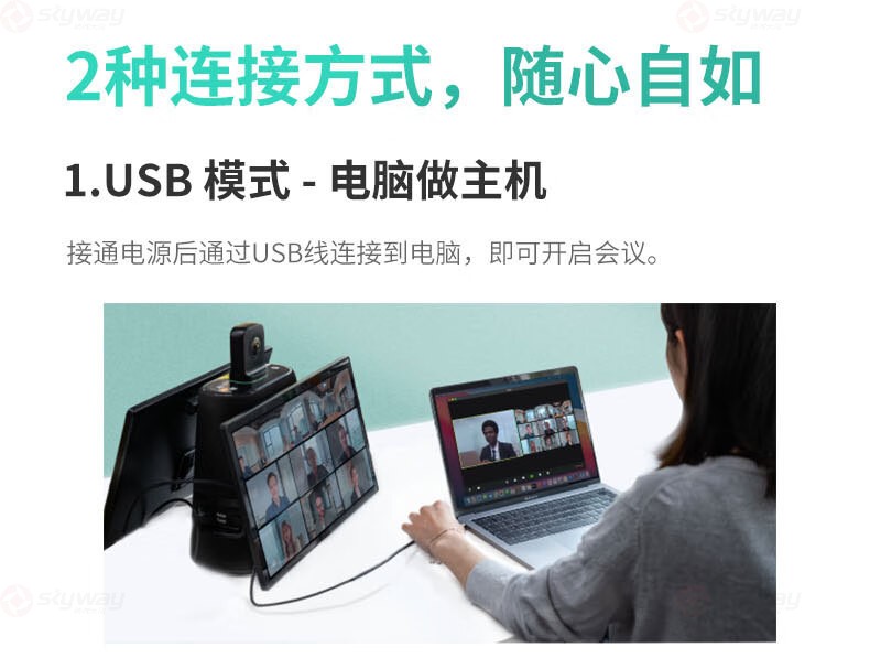 37、USB模式-看到视频会议Kandao Meeting Ultra