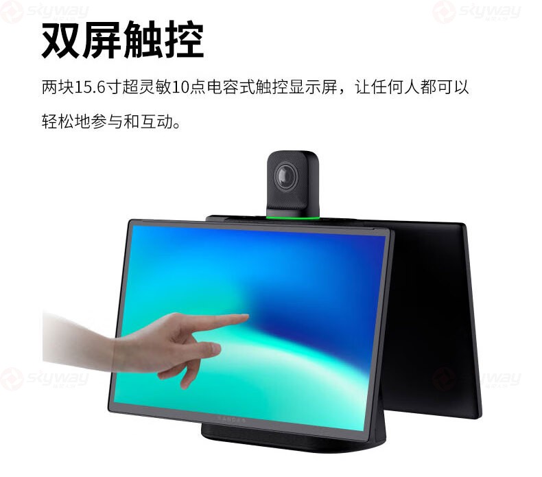 43、双屏触控-看到视频会议Kandao Meeting Ultra