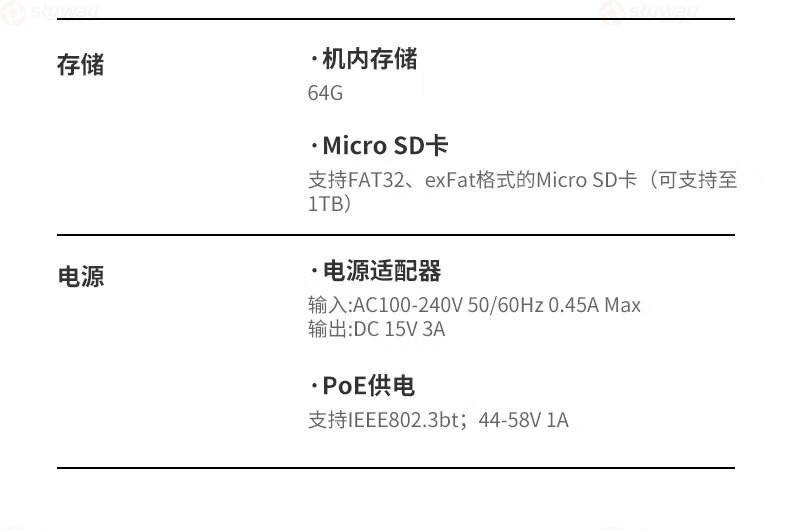 50、规格参数-KanDao看到Meeting Ultra Standard视频会议一体机