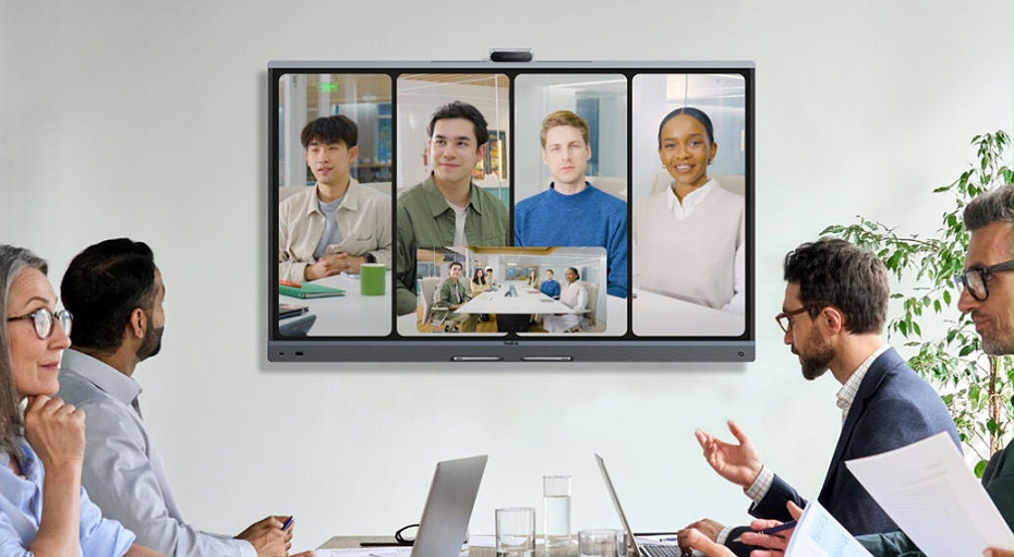 4、多发言者追踪-亿联 MeetingBoard Pro 音视频旗舰款