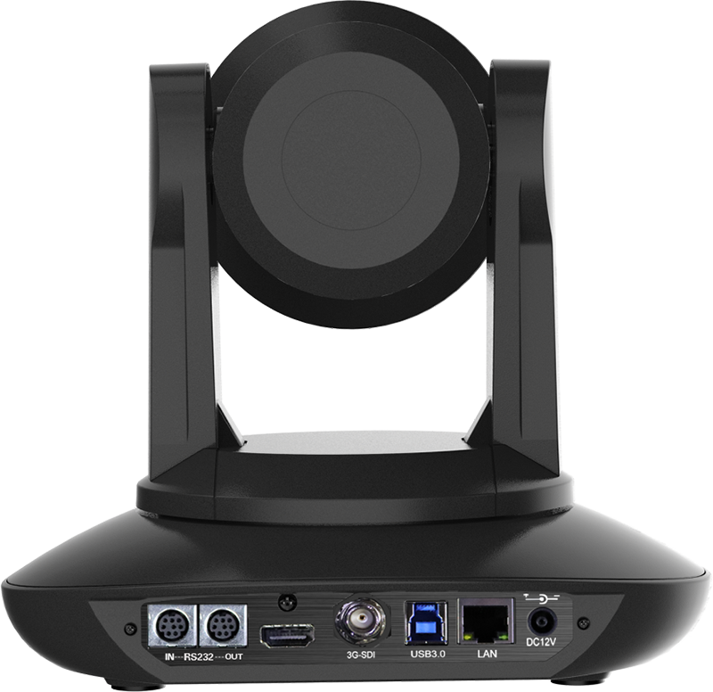 高清云台摄像机 HCAM-500-2K（35倍光学变焦）后面板图示