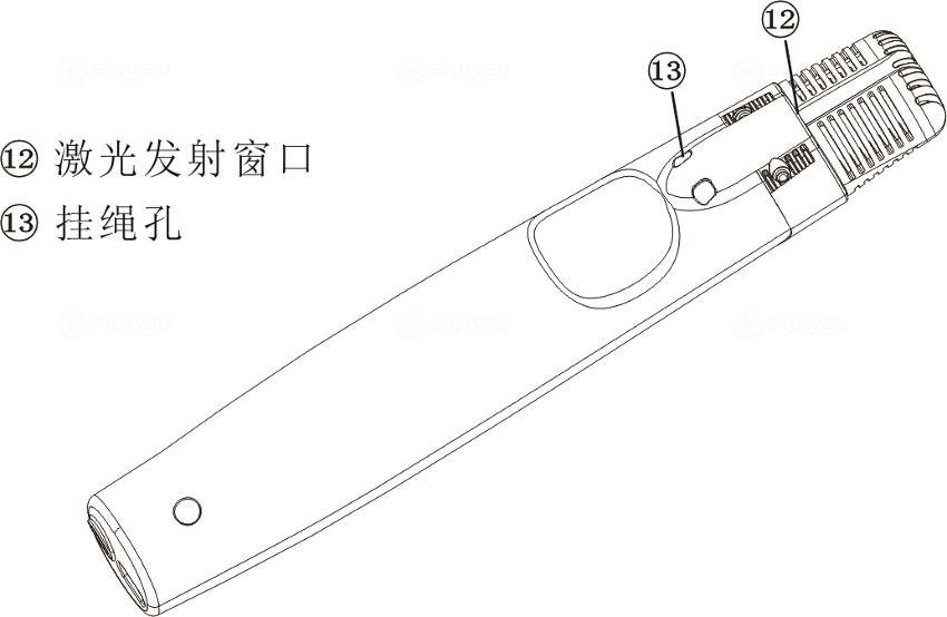 话筒背面示意图-东微TENDZONE 多合一教学无线手持麦克风 UB-900
