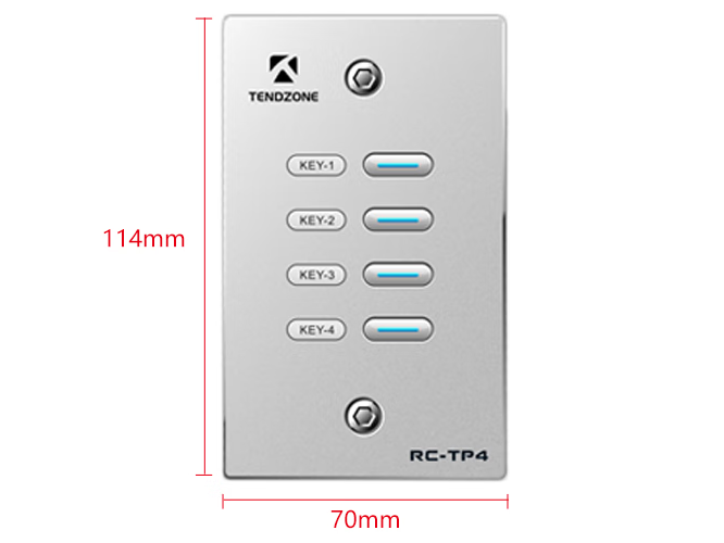 东微TENDZONE 按键型墙面板 TZOL-DPS-TP04