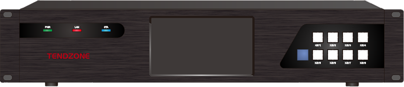 环境控制接口机CC-200前面板