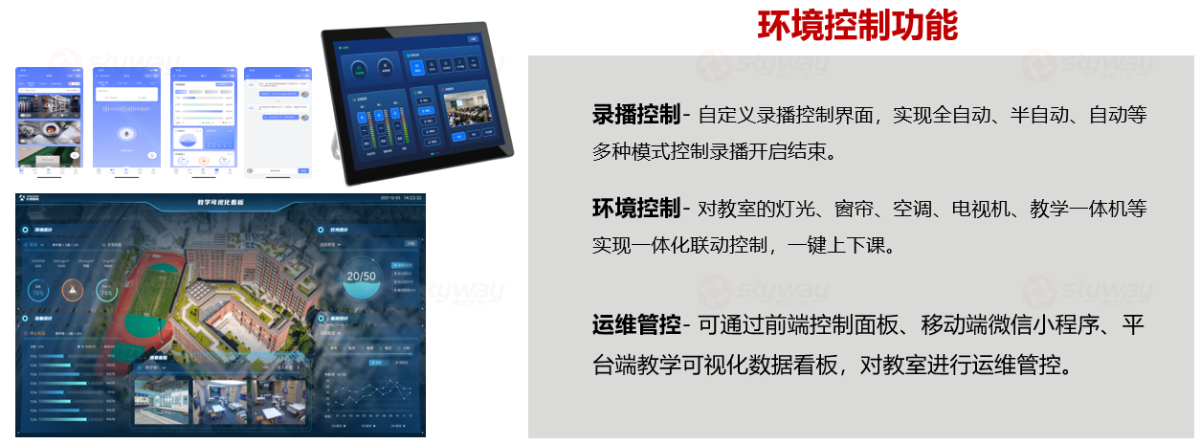 环境控制功能-合班智慧教室