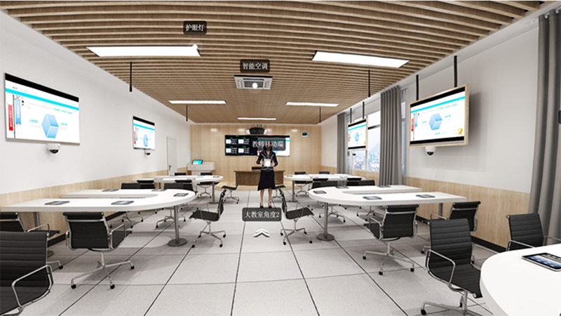 东微中小学云端智慧教室音视频方案