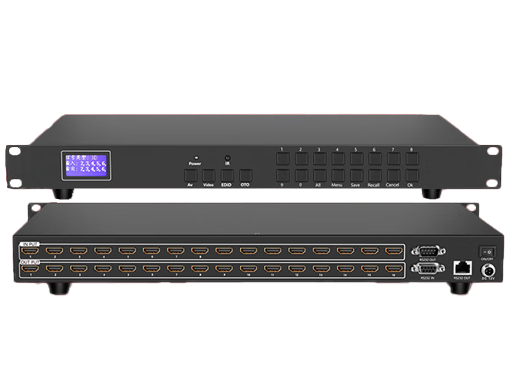 东微TENDZONE 16进16出HDMI简化矩阵 TZOL-HD1616