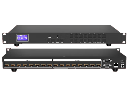 东微TENDZONE 8进8出HDMI简化矩阵 TZOL-HD0808 东微TENDZONE 8进8出HDMI简化矩阵 TZOL-HD0808