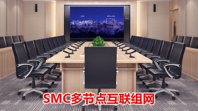 华为行政视频会议解决方案：SMC多节点互联组网