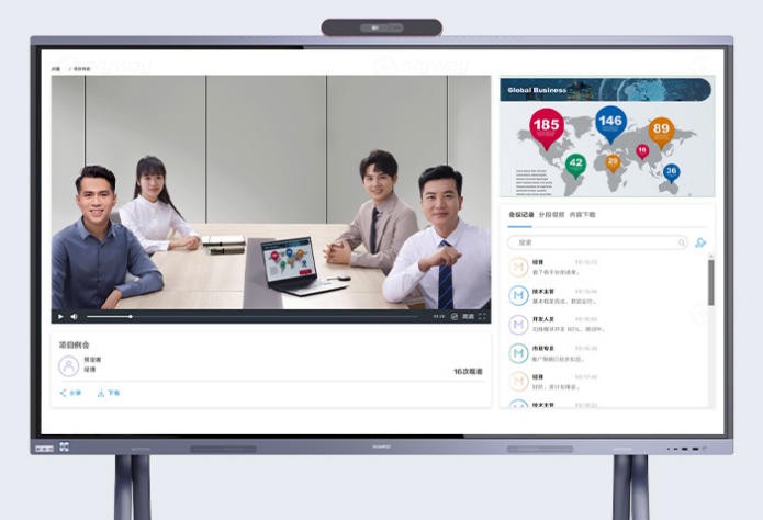 5、强劲AI 开会更智能-华为HUAWEI IdeaHub ES3系列