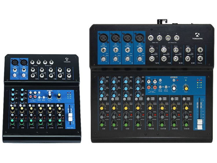 东微TENDZONE 模拟调音台 AMT10E/ AMT12E