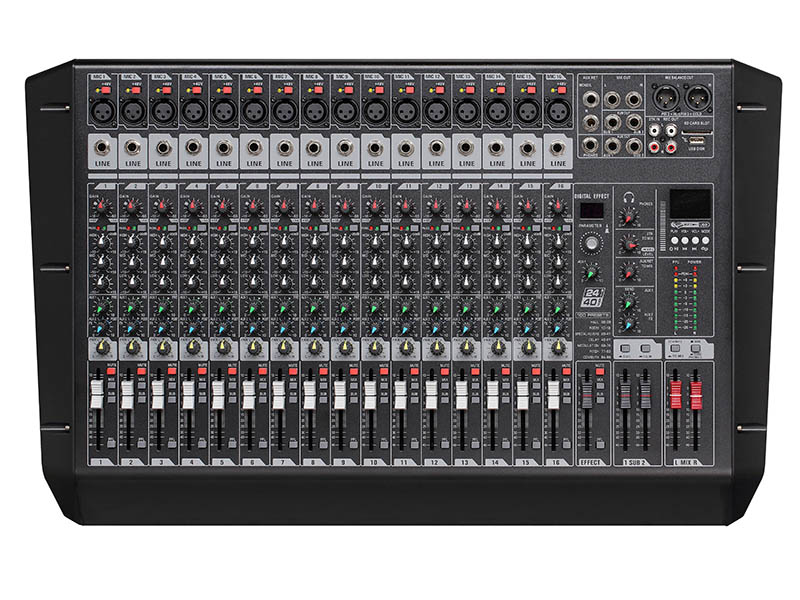 东微TENDZONE 16路两编组模拟调音台 ASS-1602E