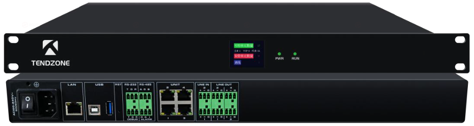 东微TENDZONE 全数字网络智能会议主机 AMH-800N