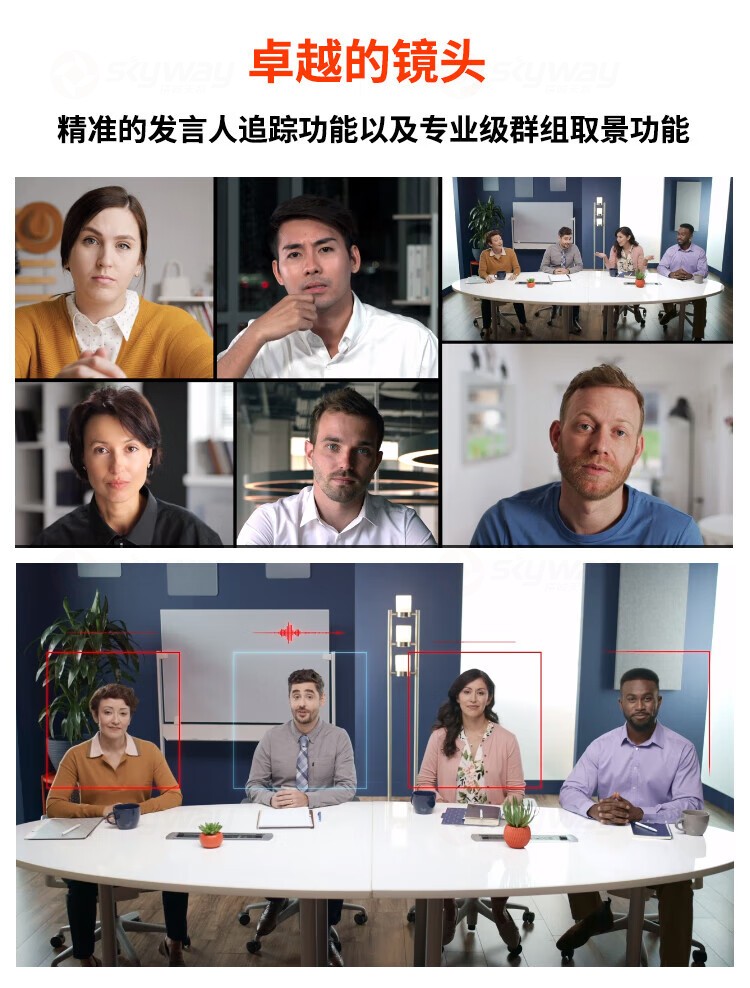4、卓越的镜头-宝利通（POLYCOM）StudioX70+TC8