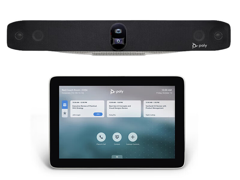 宝利通（POLYCOM）StudioX70+TC8  (AI智能降噪+语音跟踪+4K双镜摄像头+会议软件+触控屏）
