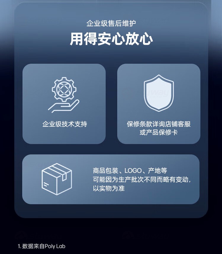 9、使用安心放心-宝利通（POLYCOM）桌面扩展麦克风—适用StudioX50X52X70G7500及Studio USB使用