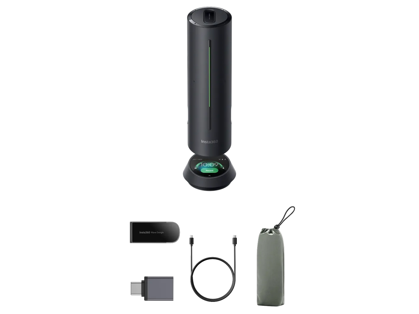 影石Insta360 Wave AI录音全向麦克风