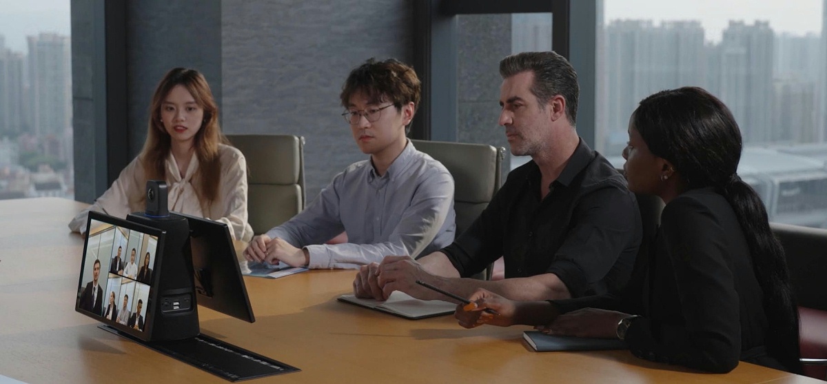 Kandao Meeting Ultra AI双屏360°视频会议一体机的视频会议方案