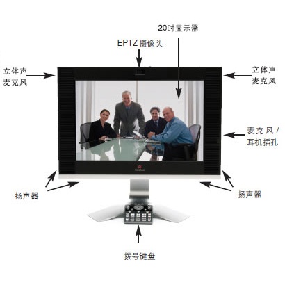 polycom HDX4000 视频会议系统