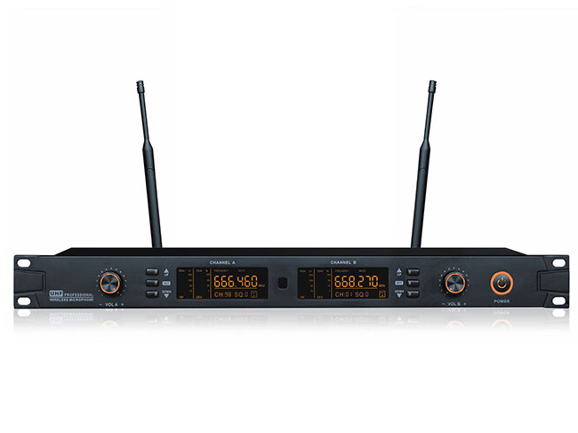 东微TENDZONE 双通道无线手持话筒 TZOL-WM-102H2