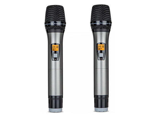 东微TENDZONE 双通道无线手持话筒 TZOL-WM-102H2