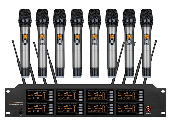 TENDZONE 八通道无线手持话筒 TZOL-WM-108H8