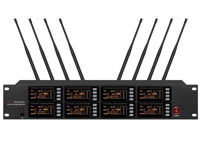 TENDZONE 八通道无线手持话筒 TZOL-WM-108H8